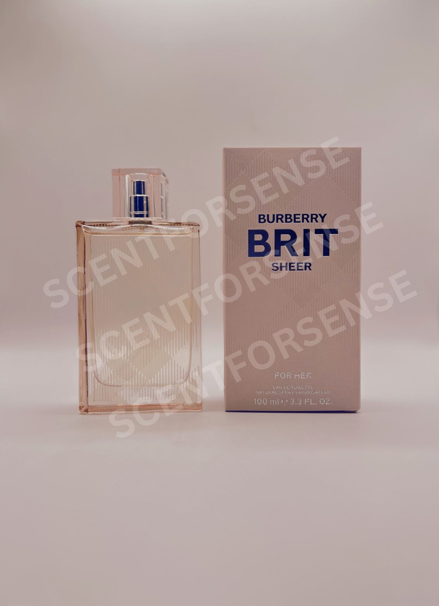 Burberry Brit Sheer For Her EDT Women 3.3oz